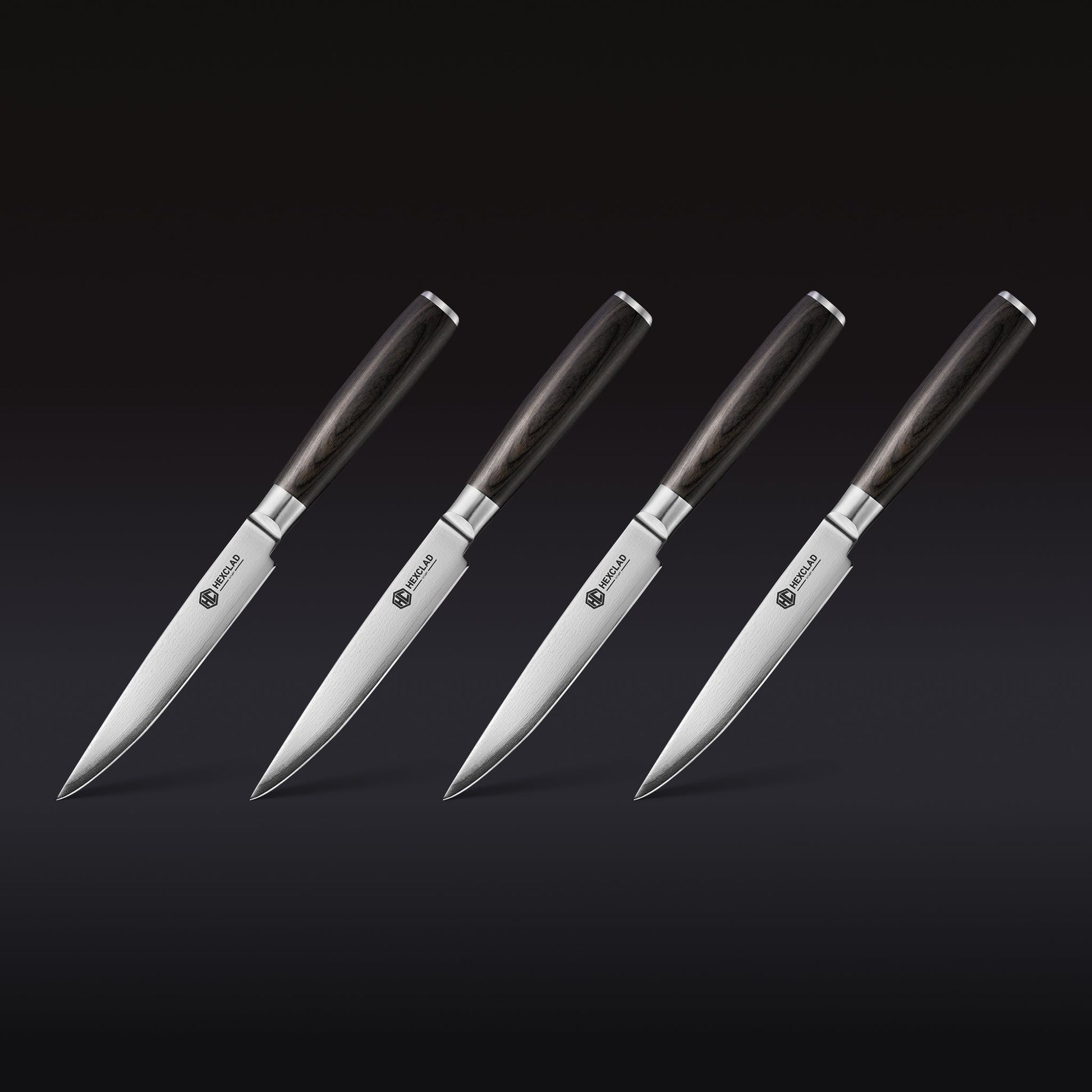 Steak Knife & Bistecca Plate Set, 8-pc (Espresso)