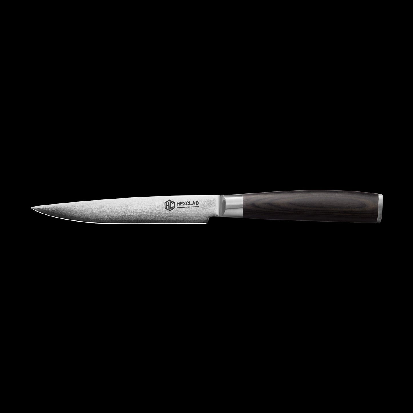Damascus Steel Steak Knife Set, 8-pc (Espresso)