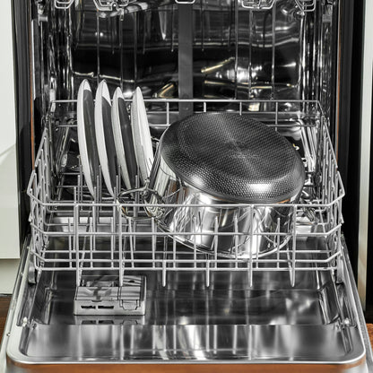 Hybrid Stock Pot With Lid, 8-Qt