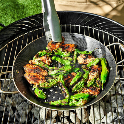 HexClad BBQ Grill Pan + Meat Cleaver Bundle