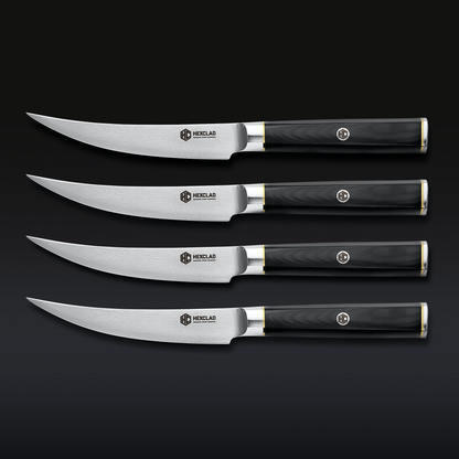 Master Series Damascus Steel Steak Knife Set, 4-pc
