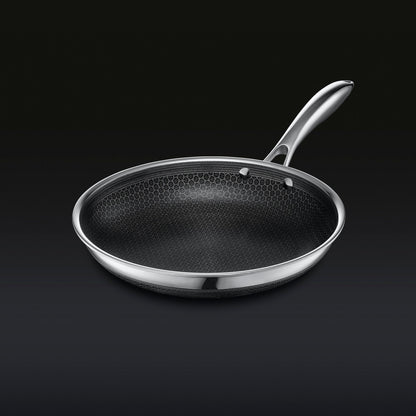 Hybrid Fry Pan Set with Lids, 6pc