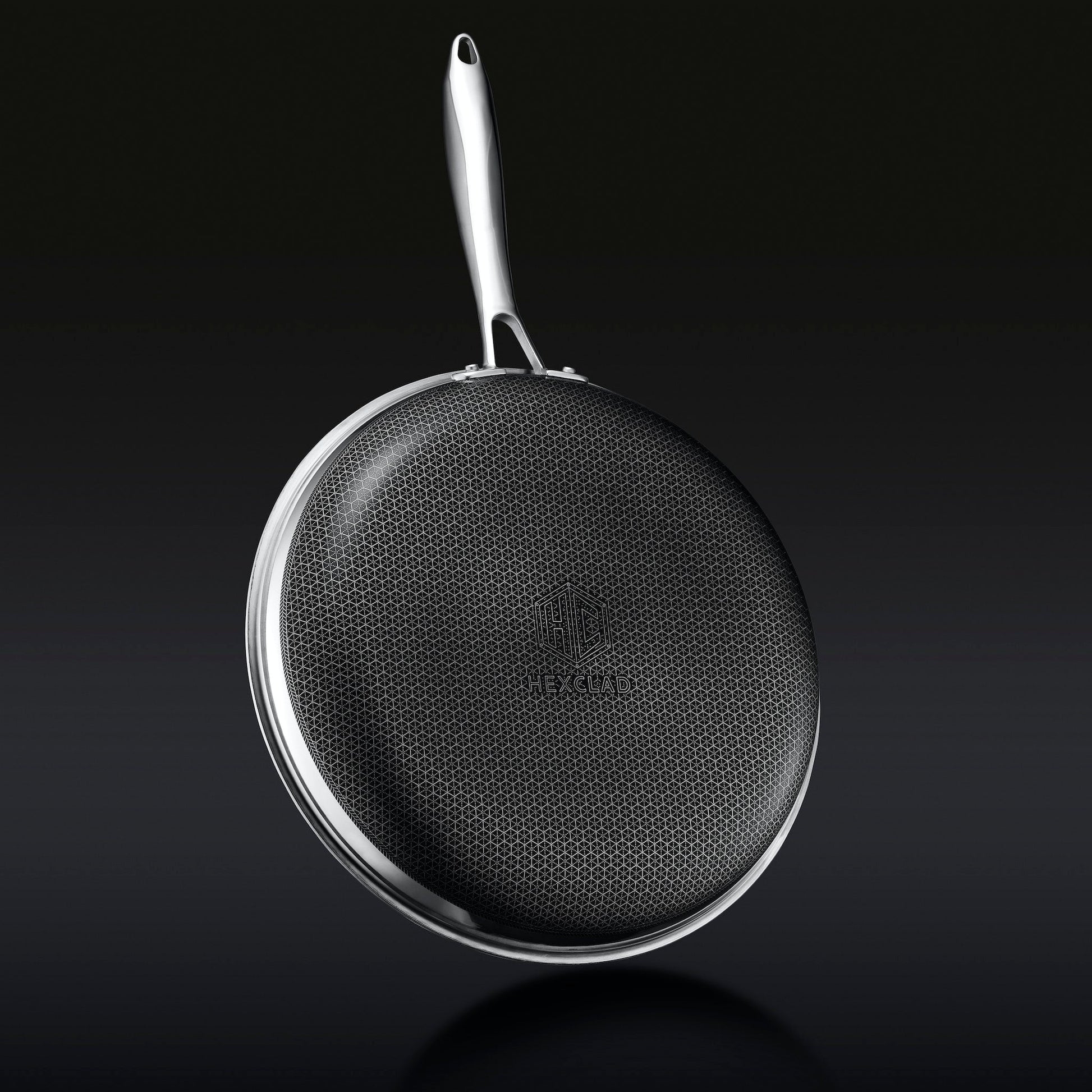 Hybrid Fry Pan with Lid, 12"