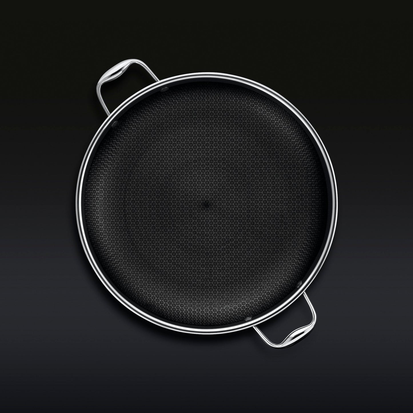 Hybrid Fry Pan with Lid, 14"