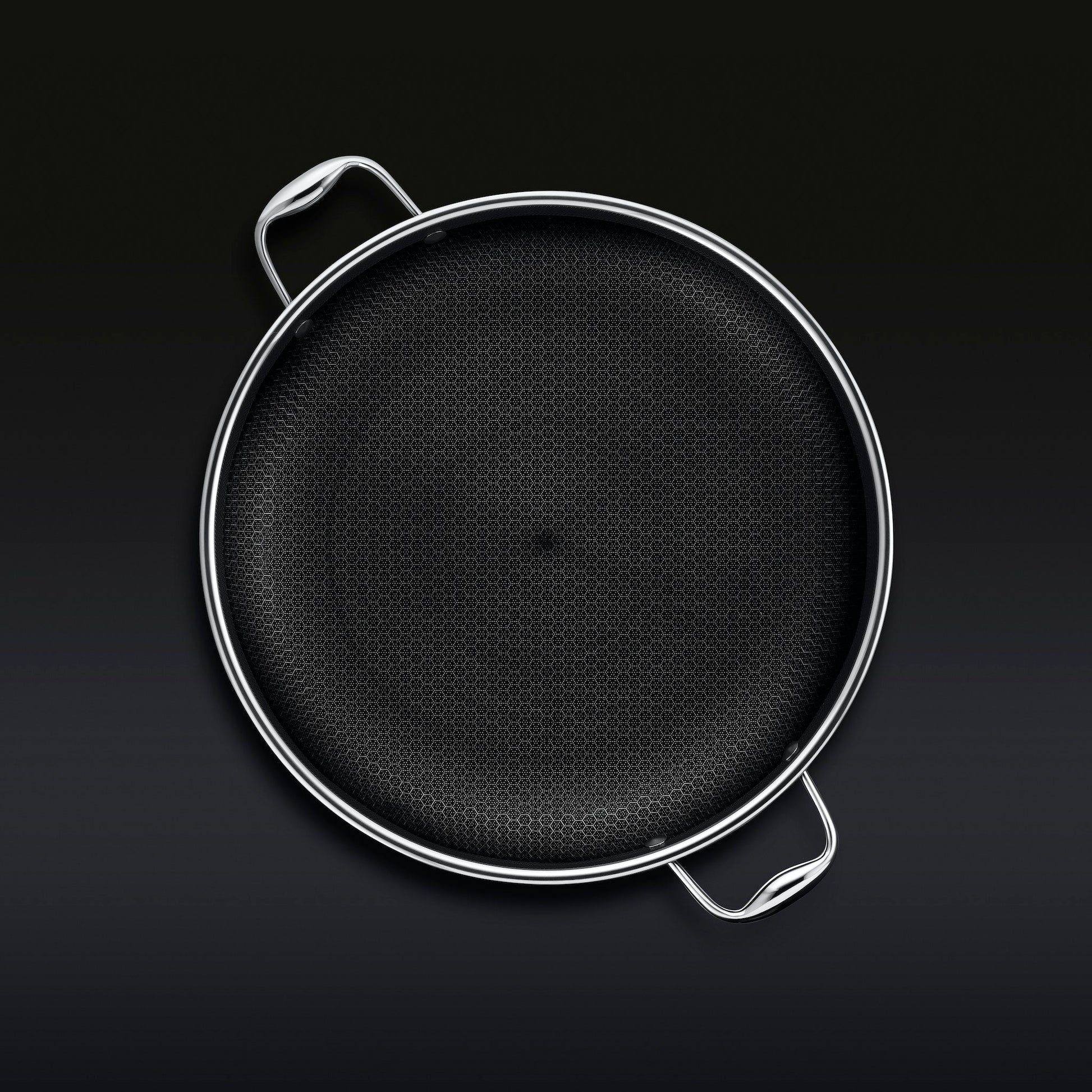 Hybrid Fry Pan with Lid, 14"