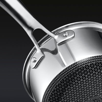 Hybrid Saucepan with Lid, 1-Qt