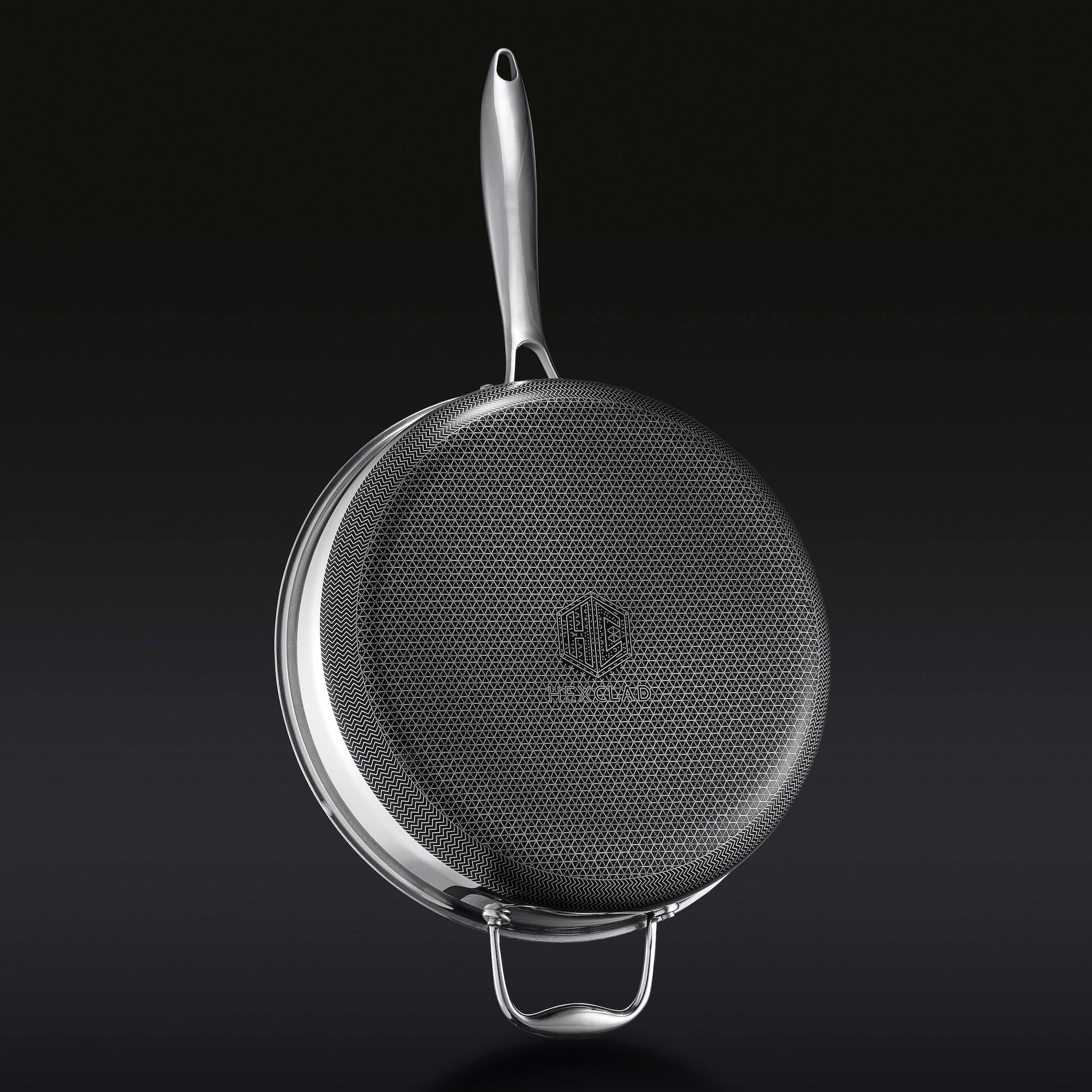 Hybrid Deep Sauté Pan with Lid, 4.5-Qt