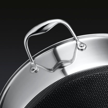 Hybrid Deep Sauté Pan/Chicken Fryer with Lid, 7-Qt